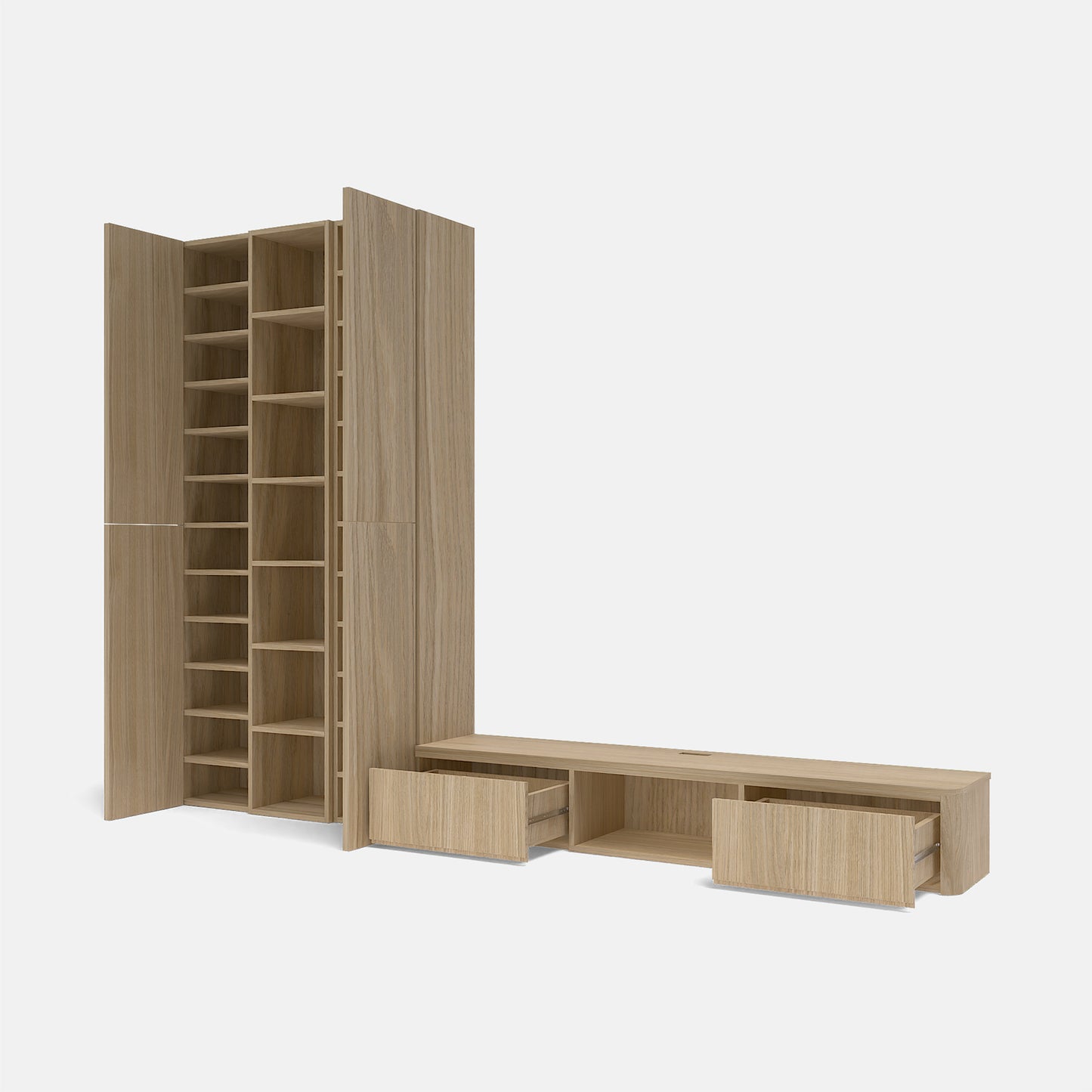 Fascination TV Wall with Cabinet 2013