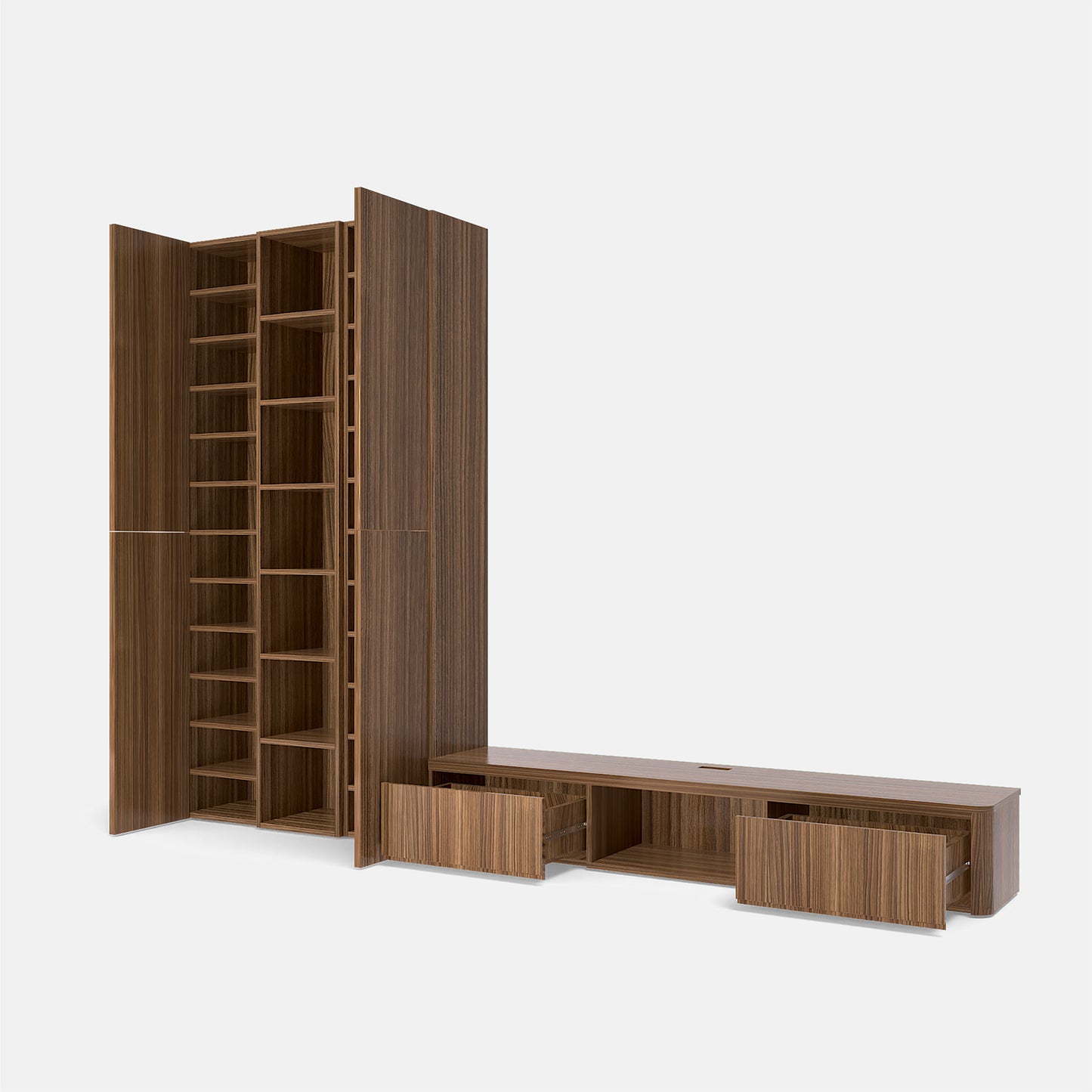 Fascination TV Wall with Cabinet 2013