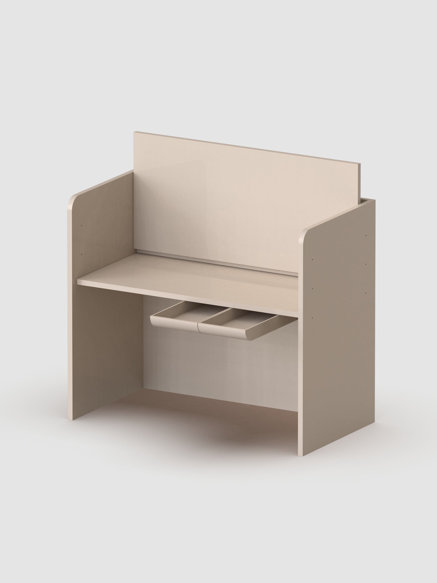 Painter with Whiteboard Kid Desk