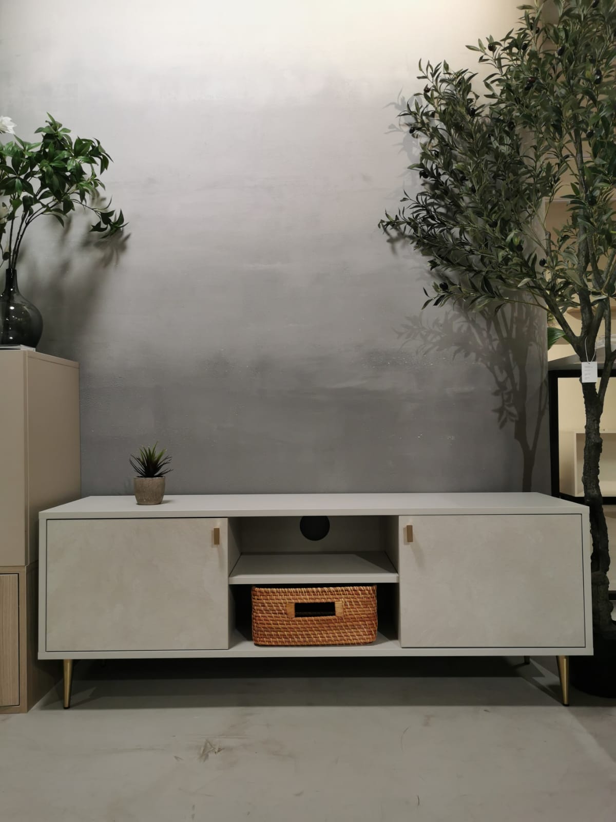 Organised TV cabinet 1070