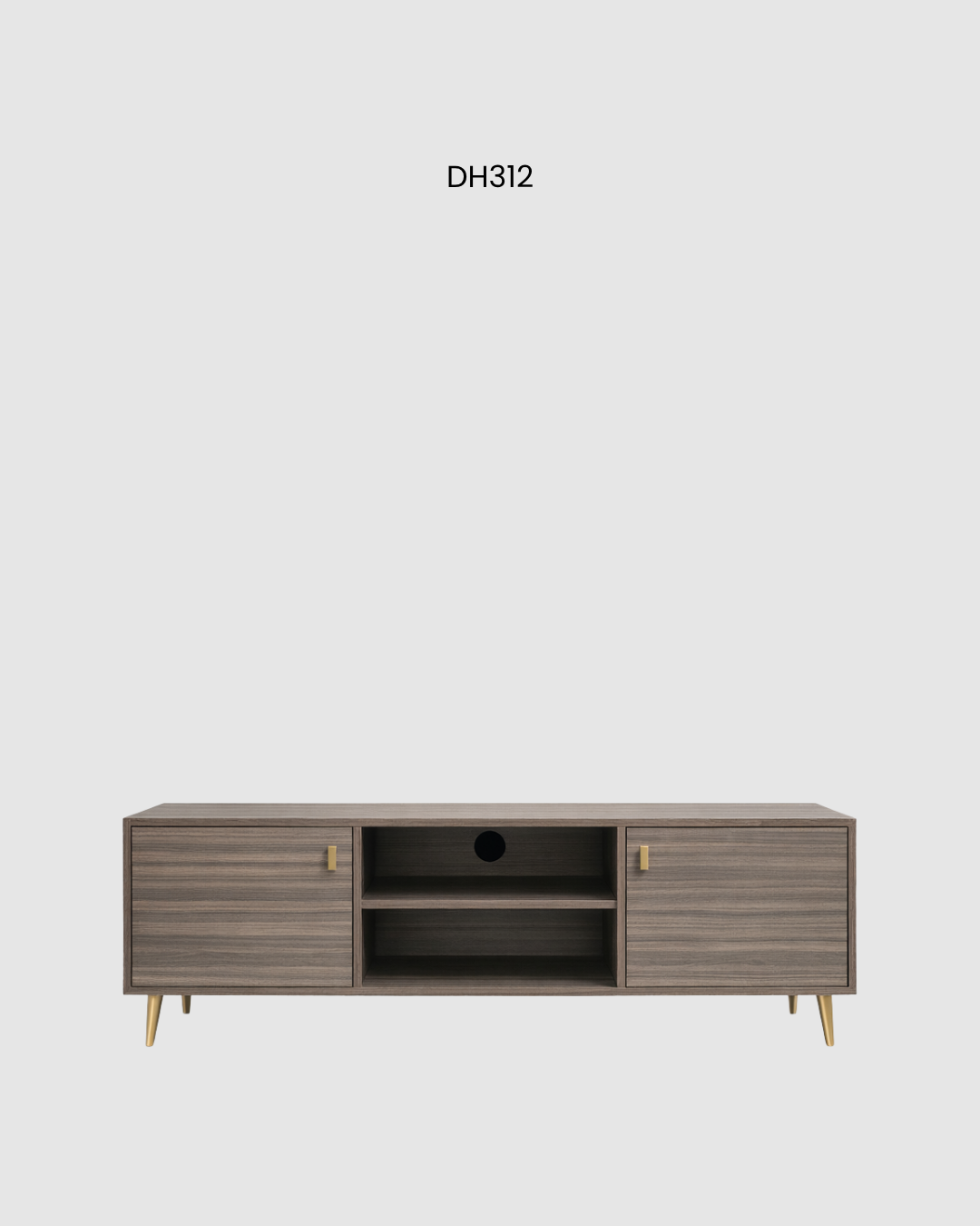 Organised TV cabinet 1042