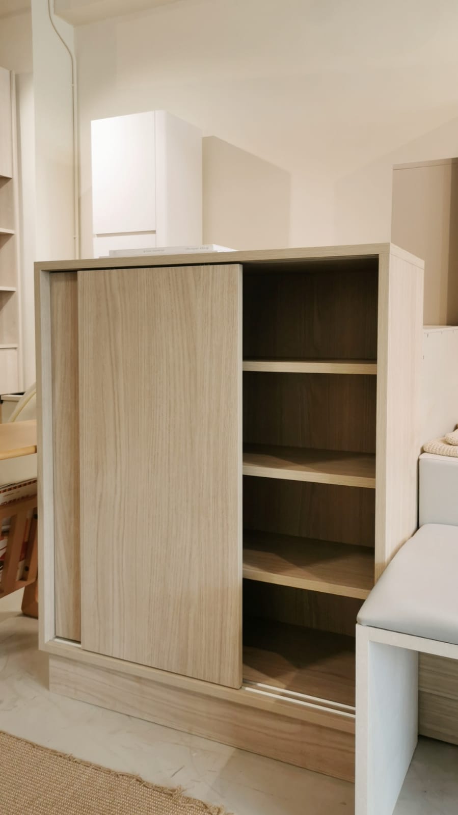 Slide Sliding Doors Cabinet 1068