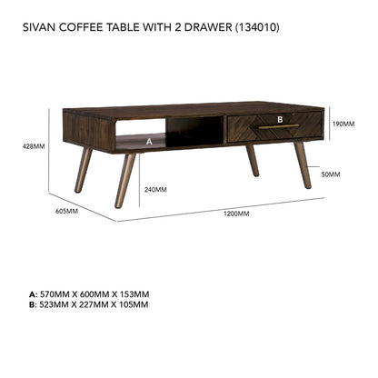 SIVAN COFFEE TABLE 822/1809 (#)