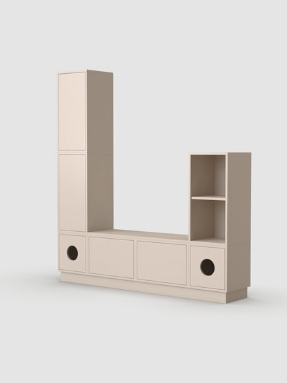 Big Step Pet-friendly TV Cabinet Combo 2033