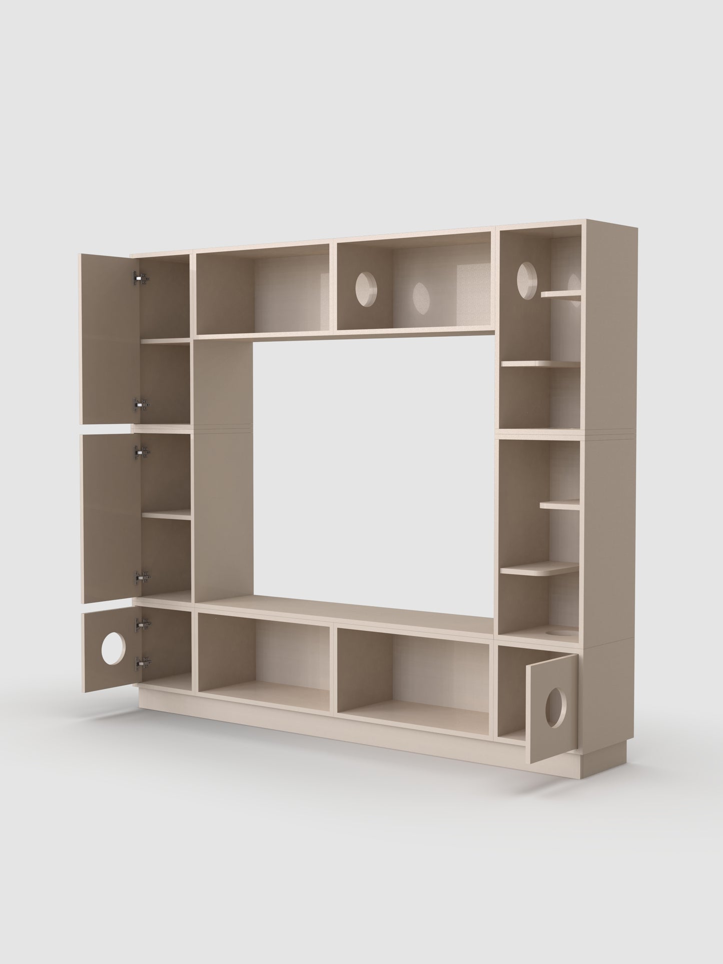 Looper Pet TV Cabinet Combo 2035