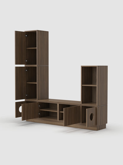Big Step Pet-friendly TV Cabinet Combo 2033