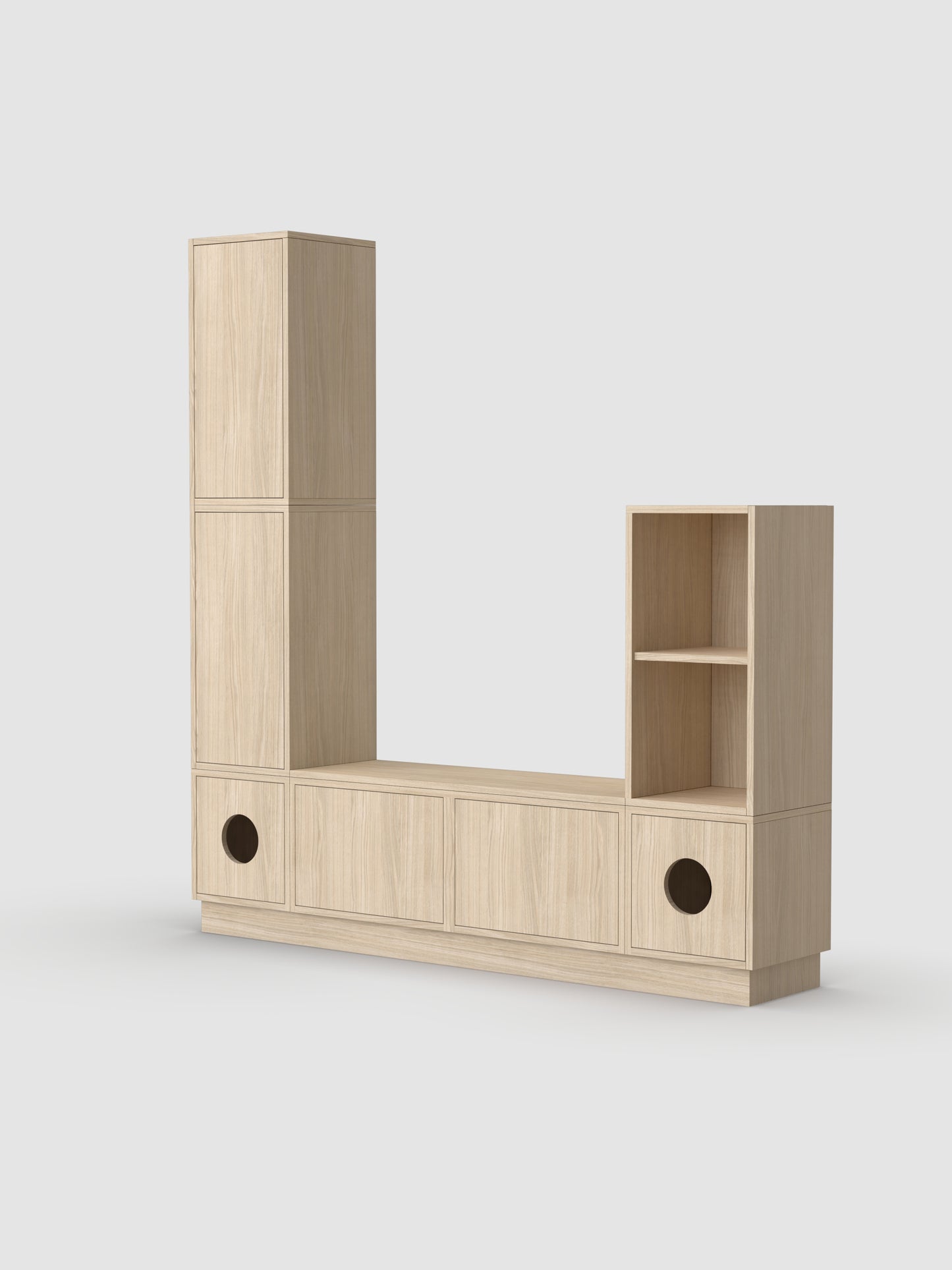 Big Step Pet-friendly TV Cabinet Combo 2033