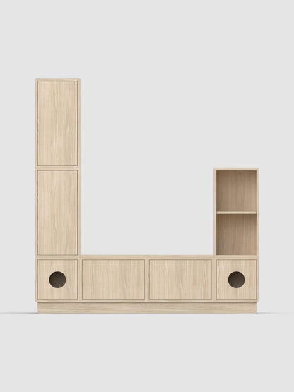 Big Step Pet-friendly TV Cabinet Combo 2033