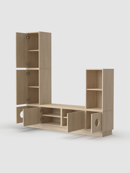 Big Step Pet-friendly TV Cabinet Combo 2033