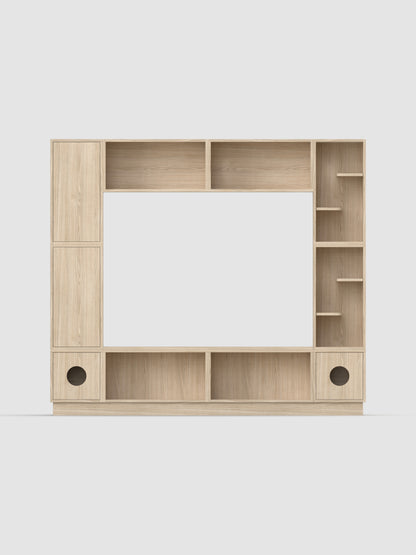 Looper Pet TV Cabinet Combo 2035