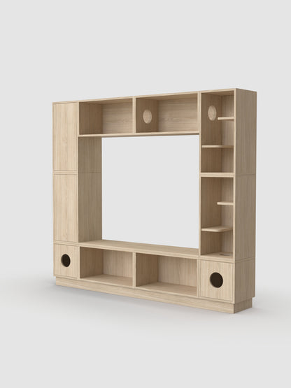 Looper Pet TV Cabinet Combo 2035