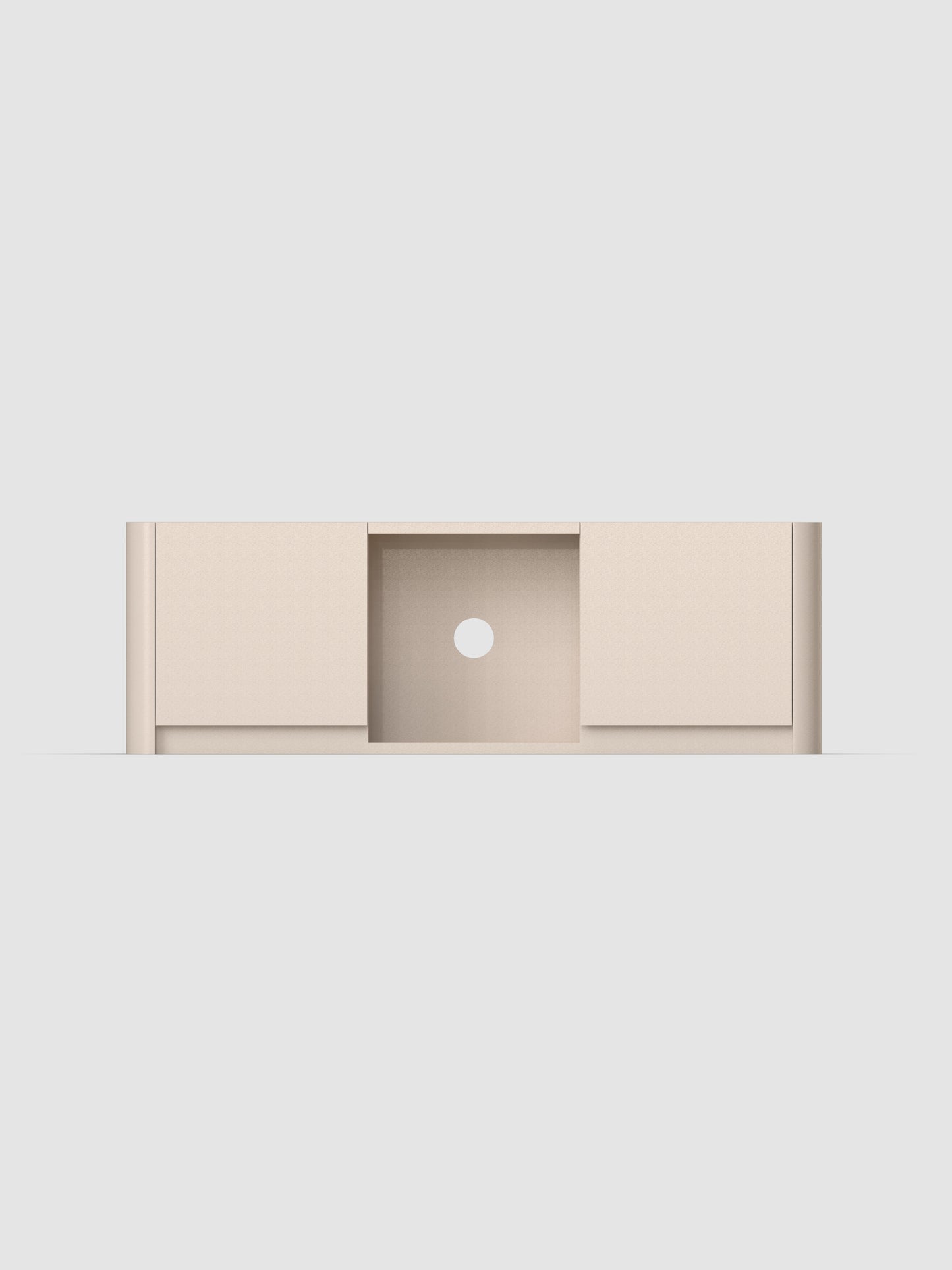 Tenacity Rounded Sides TV Cabinet 1006