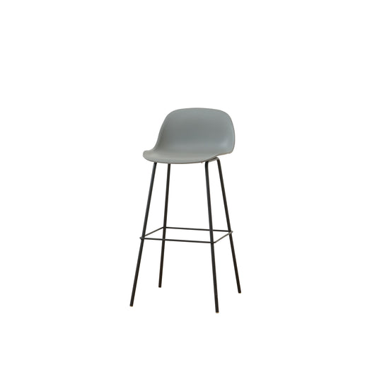 Barm Bar Chair with Metal Legs