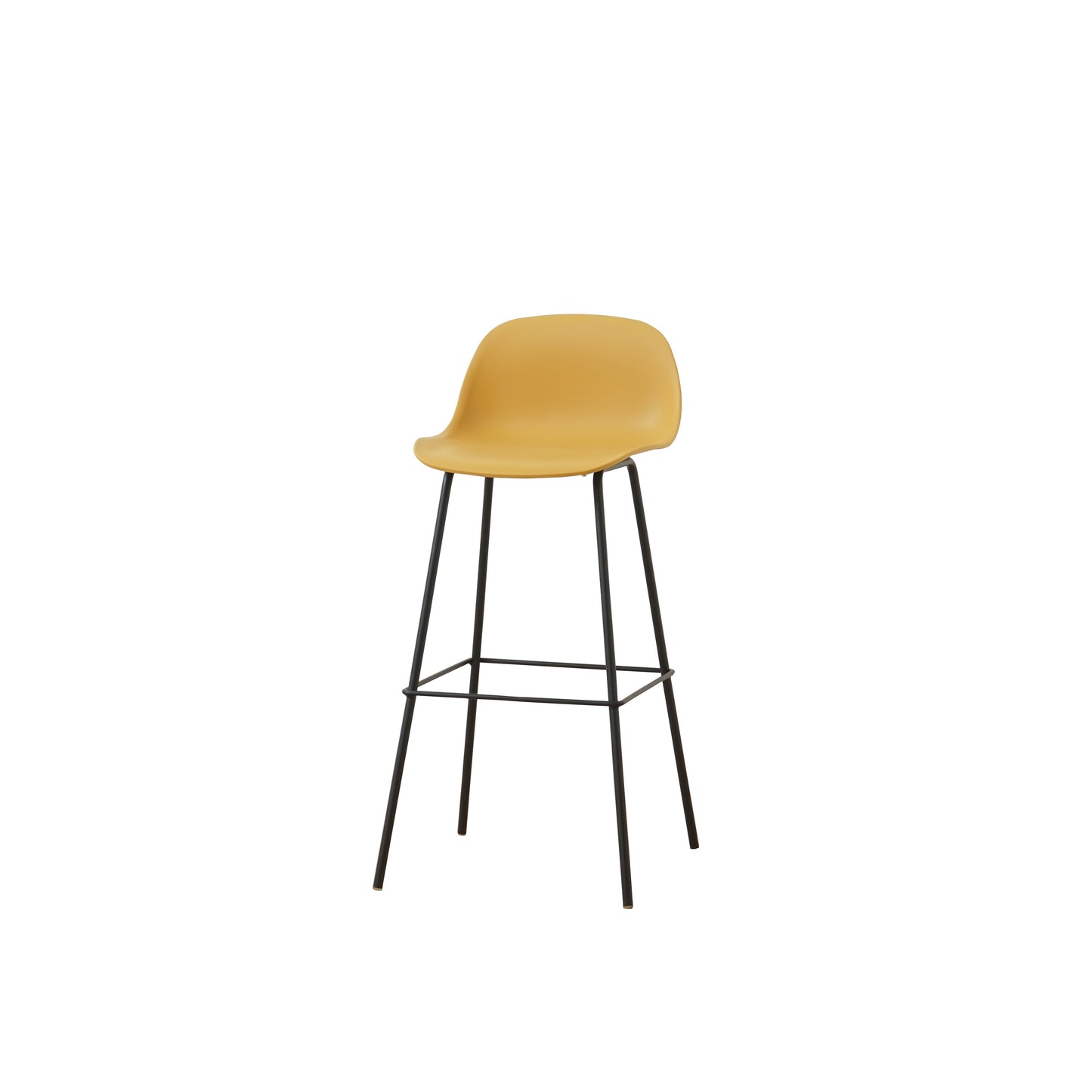 Barm Bar Chair with Metal Legs