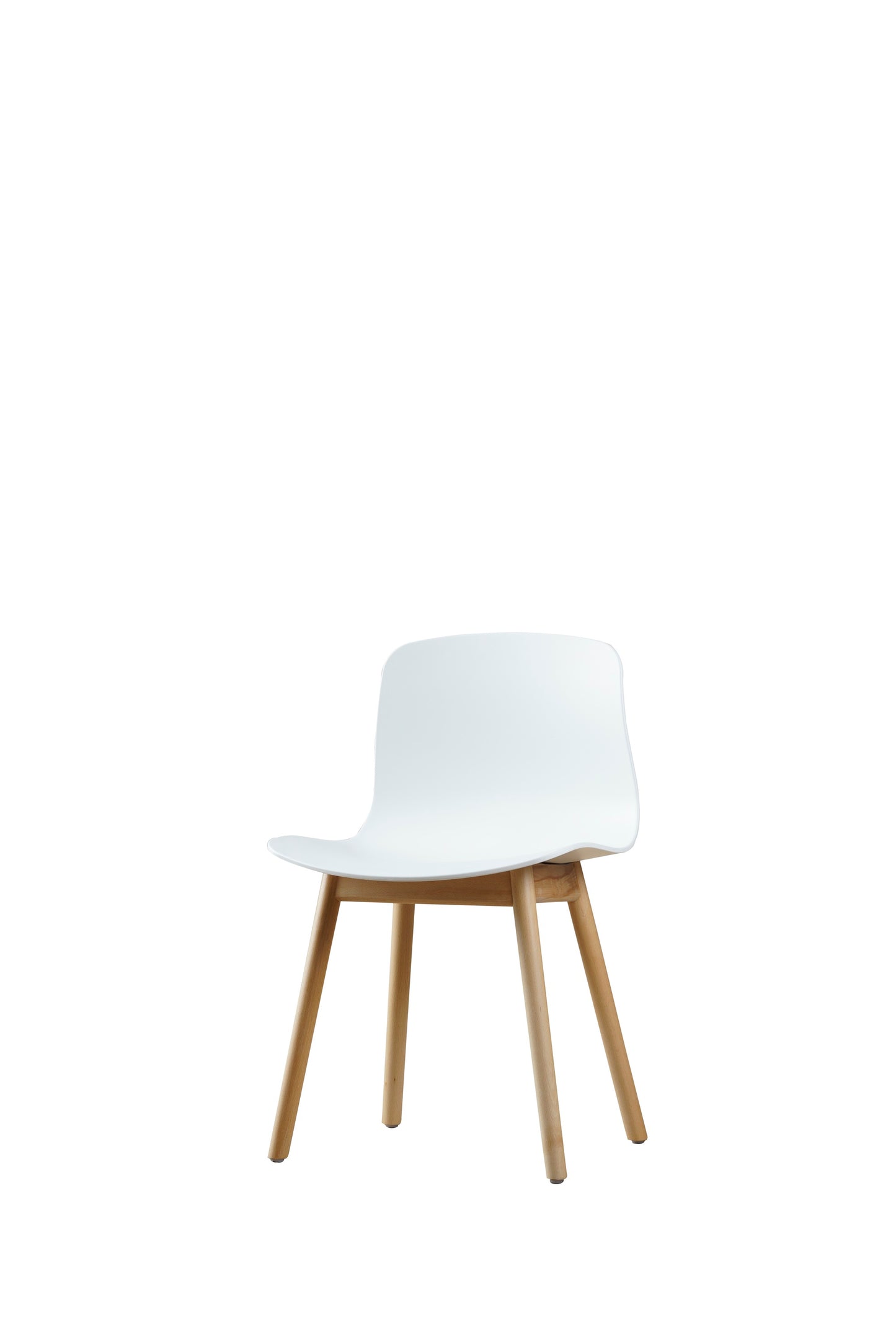 Adapt Full Upholstered Chair with Wood Base 4006